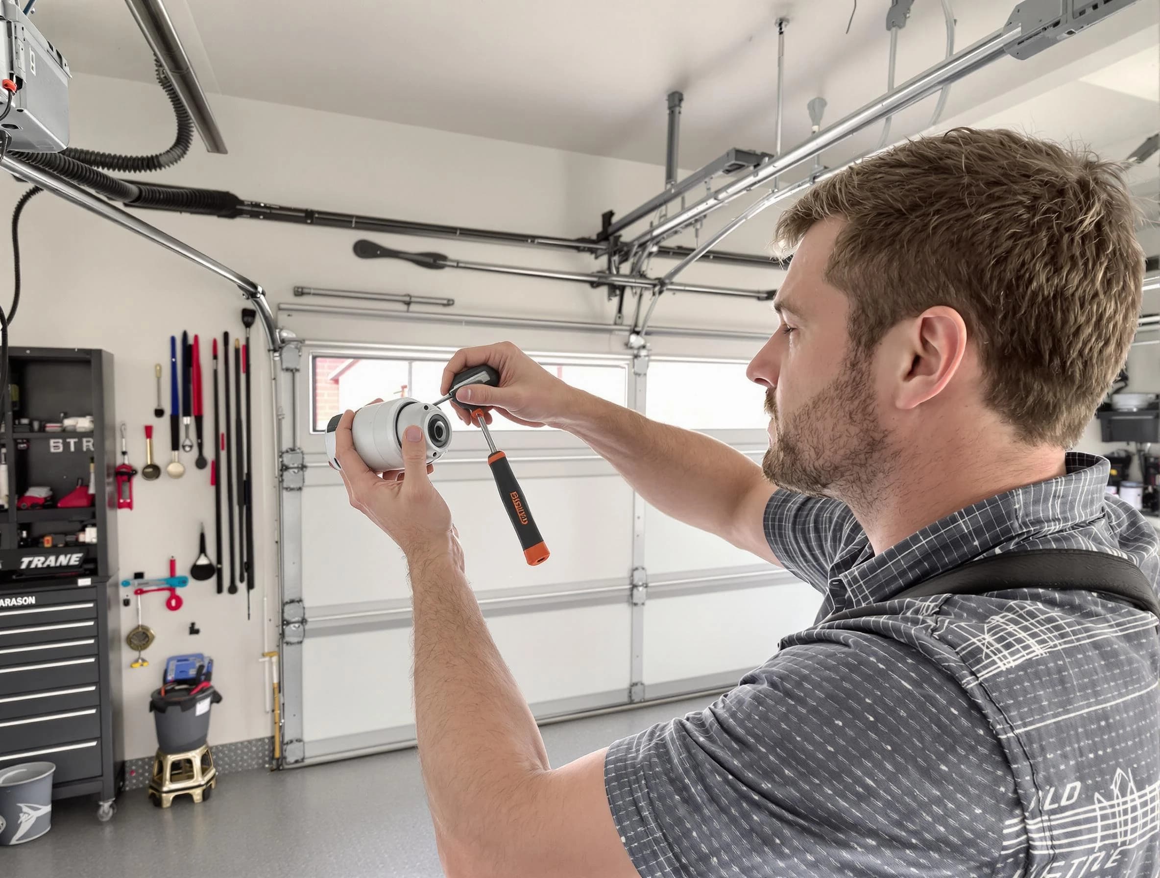 Garage door opener repair service by Enon Garage Door Repair in Enon