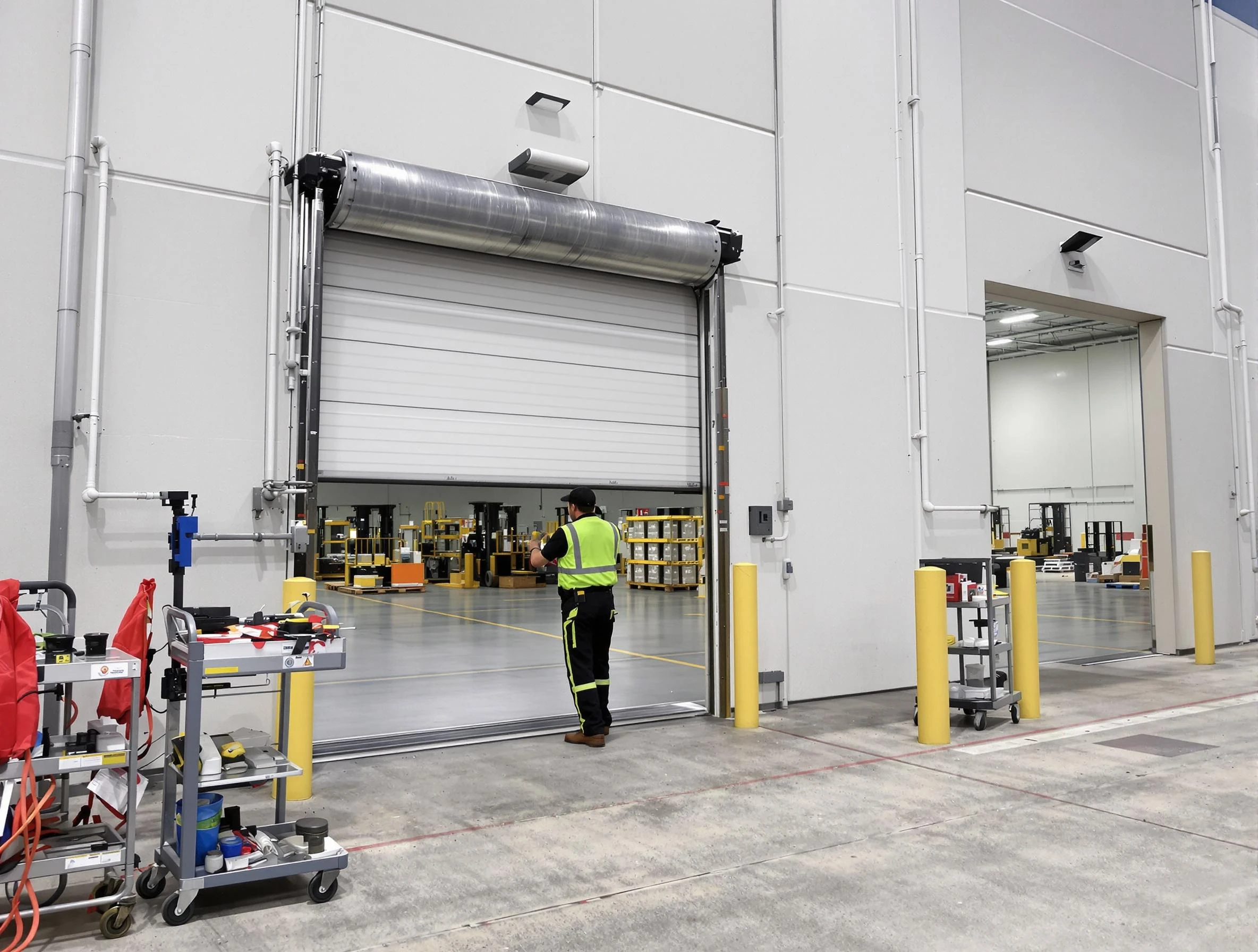 Commercial Garage Door Repair in Enon